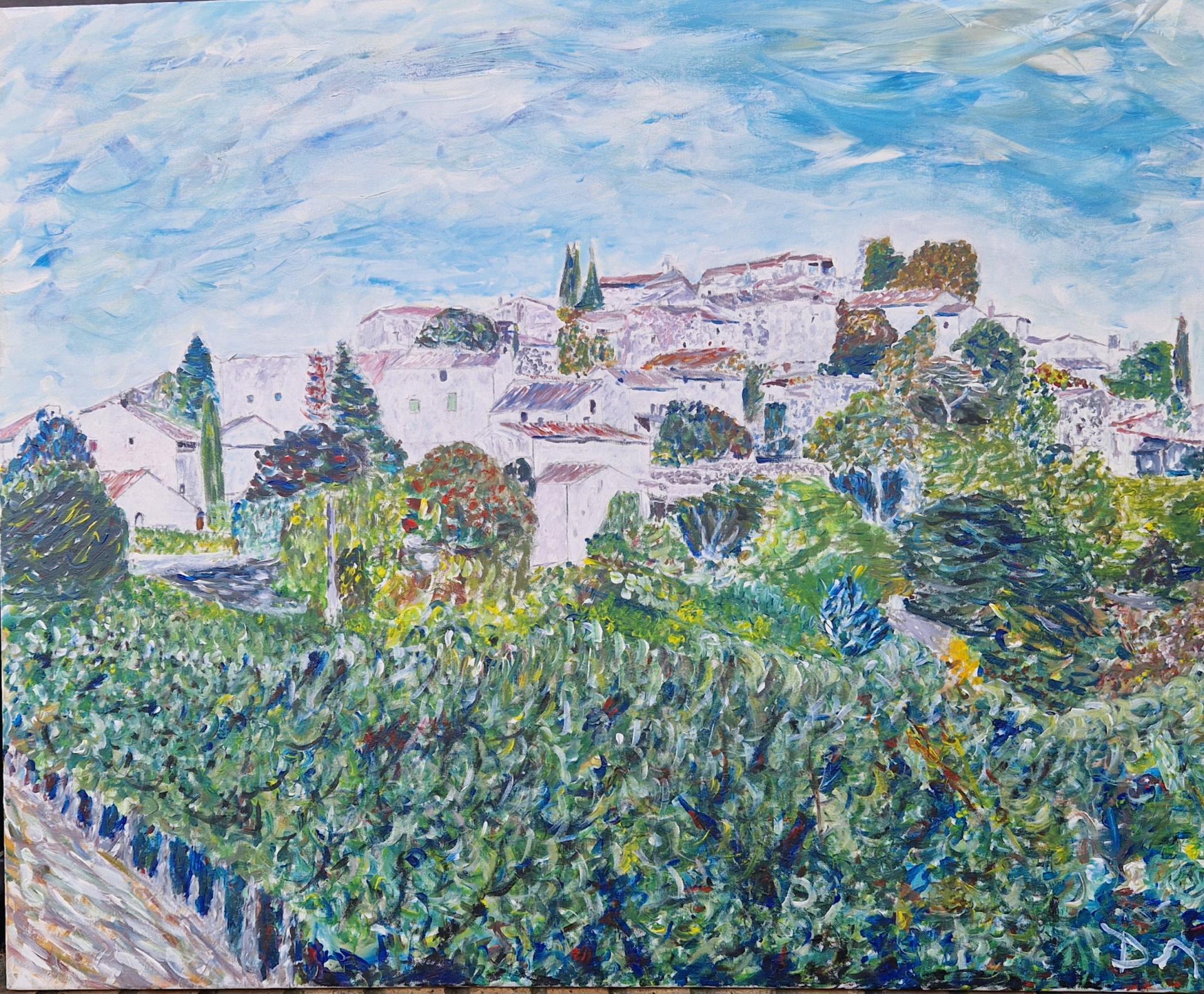 Ardeche fruit des cultures ancestrales peinture erick delille