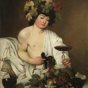 Baco por caravaggio