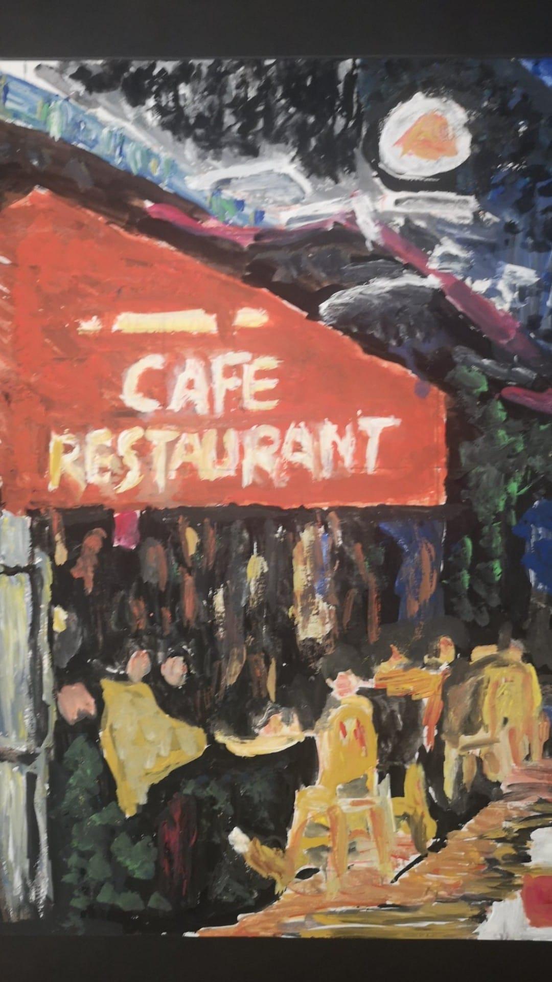 Cafe la nuit par erick delille