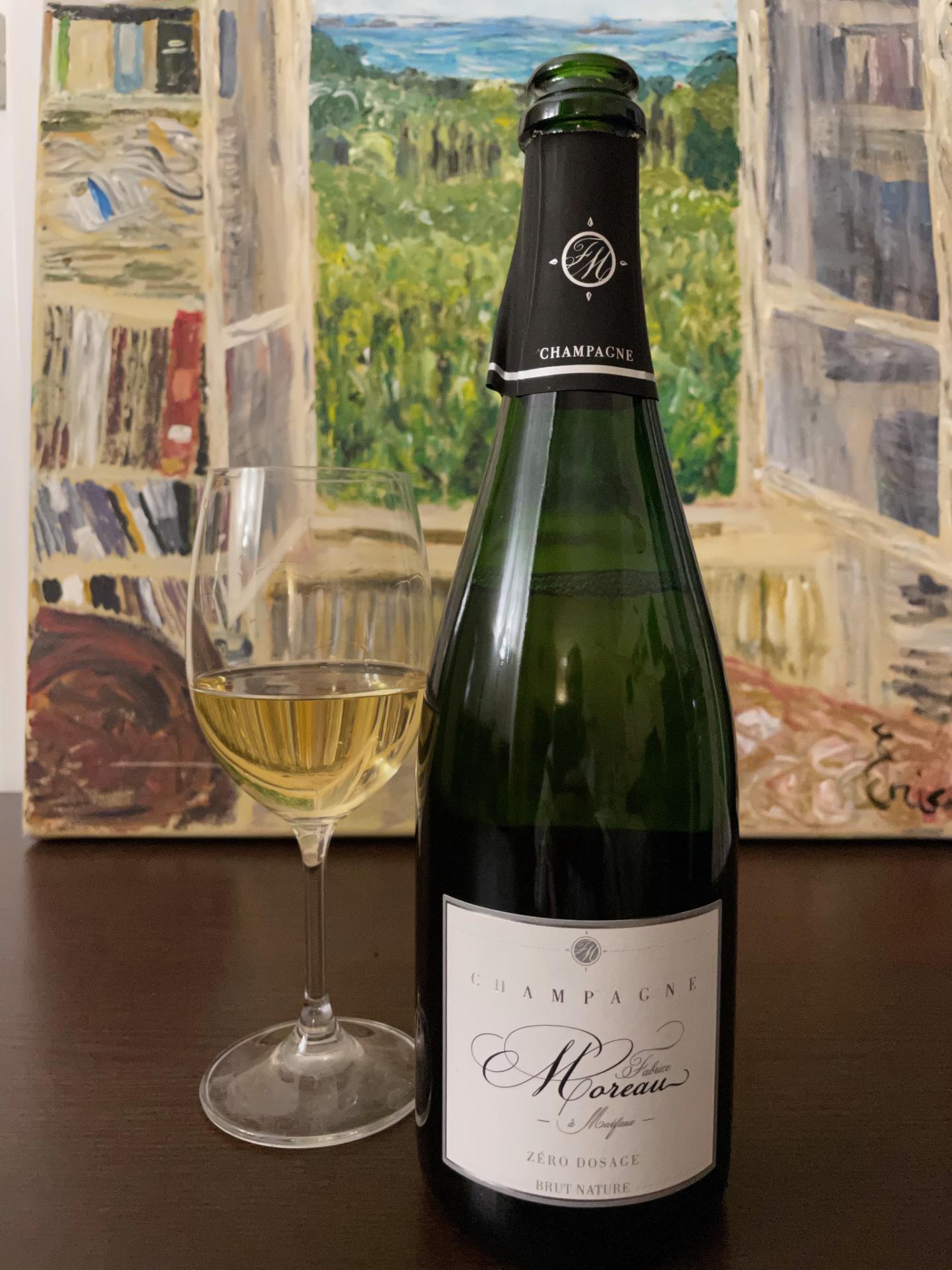 Champagne fabrice moreau brut nature