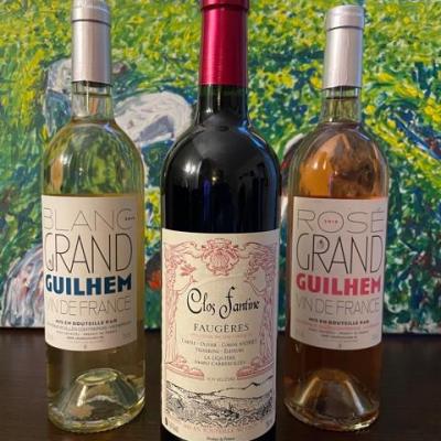 Coffret degustation 3 bouteilles languedocs natures