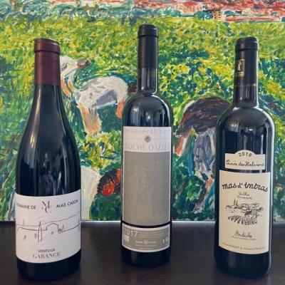Coffret degustation 3b rouges satellites rhone meridional