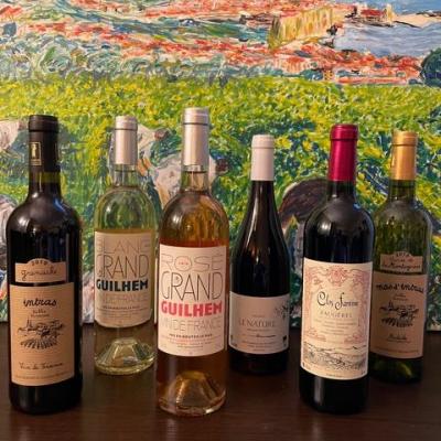 Coffret degustation 6 bouteilles vins natures