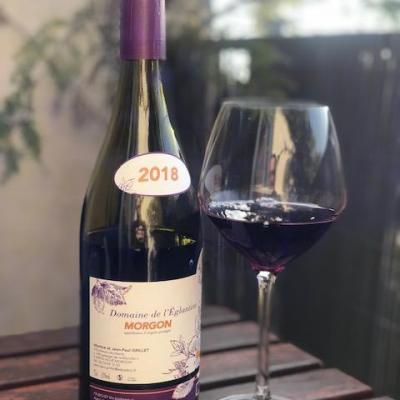 Domaine de eglantine sans sulfite morgon 2018