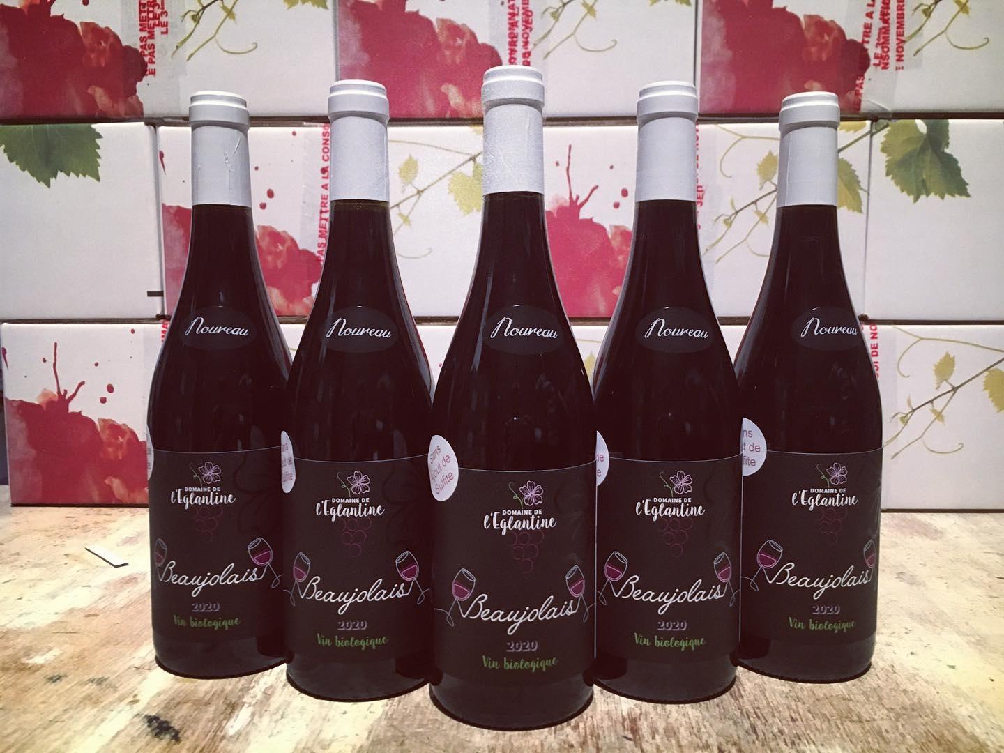 Domaine de l eglantine beaujolais nouveau bio