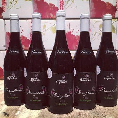 Domaine de l eglantine beaujolais nouveau bio