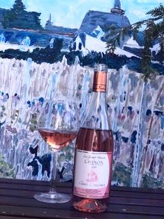 Domaine de la grand maison chinon rose 2019