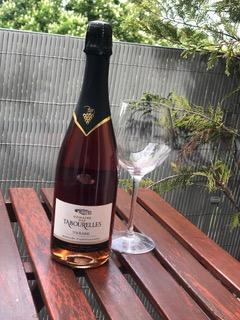 Domaine des tabourelles fines bulles rose touraine methode traditionnelle 1