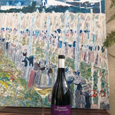 Domaine du pigeonnier blanc moelleux montlouis 2018