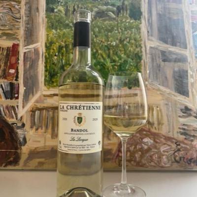 Domaine la chretienne bandol blanc2020