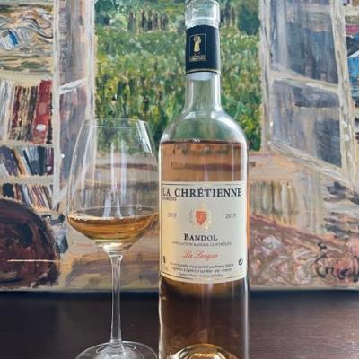 Domaine la chretienne bandol rose 2020