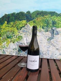 Domaine laurens rouge eques cotes du rhone village roaix
