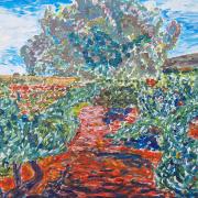 Espagne finesse des vins et nature rude peinture erick delille