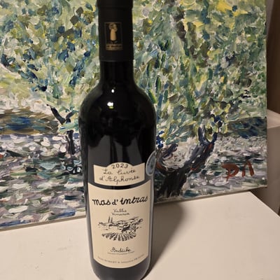Intras cuvee alphonse2023 ardeche rouge