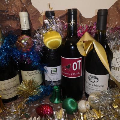 Kit fetes de noel vin convivialite