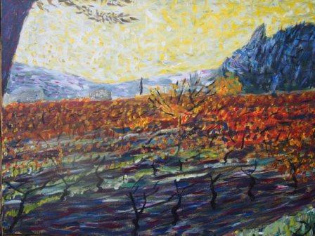 Le temps qui passe peinture d erick delille 1