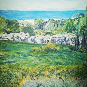 Terrebrune un domaine mediterraneeen peinture d erick delille