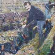 Vignerons et artistes peinture d erick delille